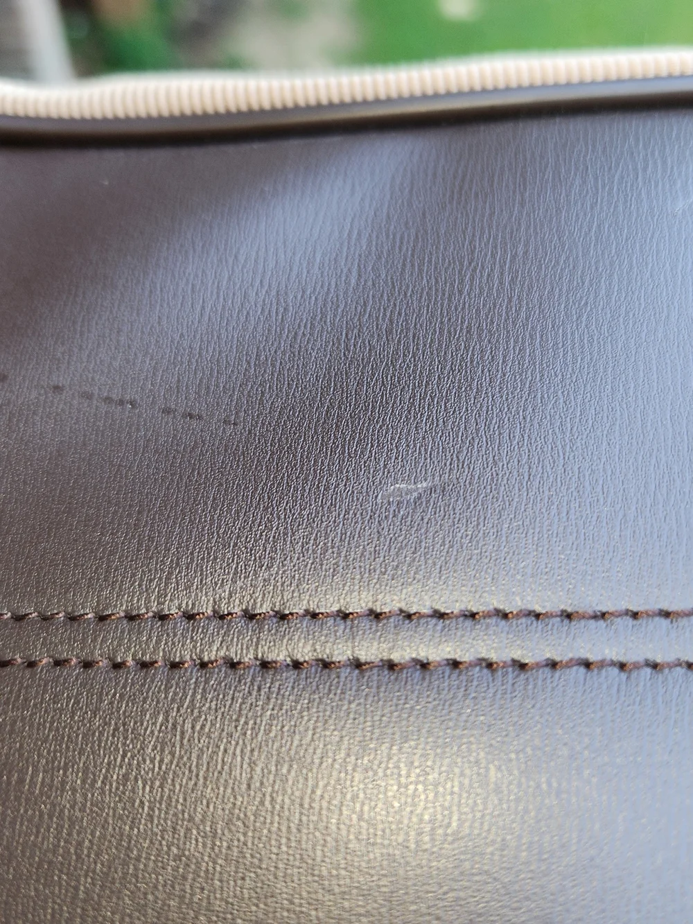 Montblanc Two-Tone Brown Leather-Top Briefcase Night Flight
